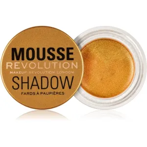 Makeup Revolution Mousse fard à paupières crème teinte Gold 4 g