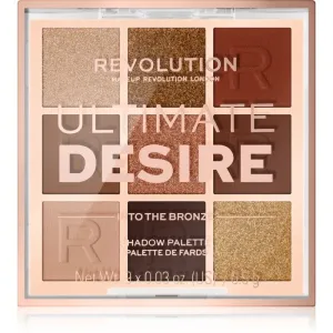 Makeup Revolution Ultimate Desire palette de fards à paupières teinte Into The Bronze 8,1 g
