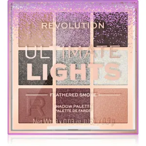 Makeup Revolution Ultimate Lights palette de fards à paupières teinte Smoke 8,1 g