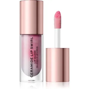 Makeup Revolution Ceramide Swirl brillant à lèvres hydratant teinte Pure Gloss Clear 4,5 ml