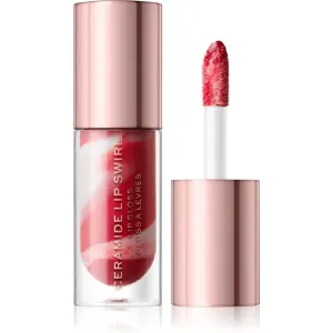 Makeup Revolution Festive Allure brillant à lèvres scintillant teinte Out Out Red 4,5 ml