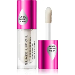 Makeup Revolution Glaze huile à lèvres teinte Lust Clear – Shimmer 4,6 ml