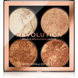 Makeup Revolution Cheek Kit Palette visage teinte Don’t Hold Back 4 x 2.2 g