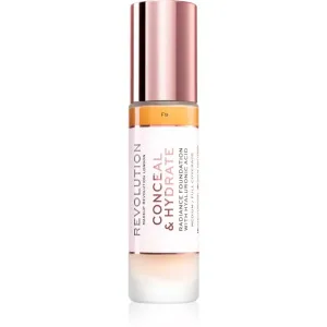 Makeup Revolution Conceal & Hydrate fond de teint léger hydratant teinte F9 23 ml