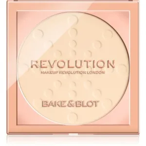 Makeup Revolution Bake & Blot poudre fixante teinte Translucent 5.5 g