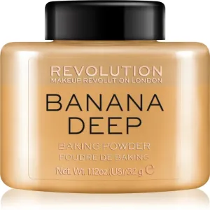 Makeup Revolution Baking Powder poudre libre teinte Banana Deep 32 g
