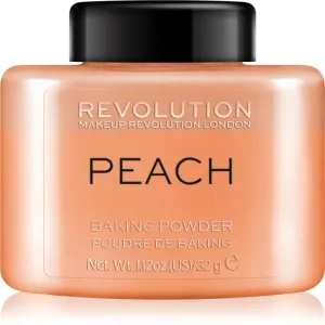 Makeup Revolution Baking Powder poudre libre teinte Peach 32 g