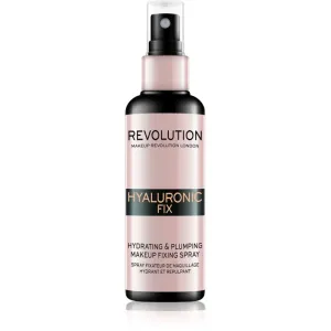 Makeup Revolution Hyaluronic Fix spray fixateur de maquillage pour un effet naturel 100 ml #112667