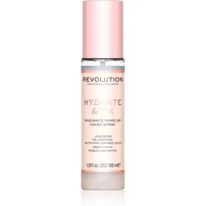 Makeup Revolution Hydrate & Fix spray fixateur de maquillage 100 ml #120667