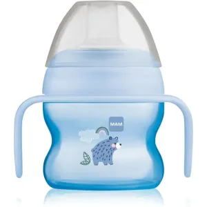 MAM Starter Cup tasse d’apprentissage avec supports Blue 150 ml