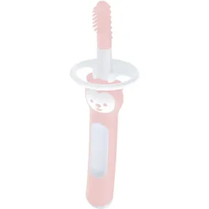 MAM Massaging Brush brosse à dents pour enfant 3m+ Pink 1 pcs