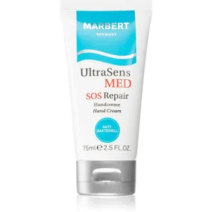 Marbert UltraSens MED SOS Repair crème mains au composant antibactérien 75 ml