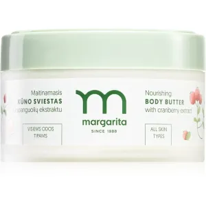 Margarita Nourishing beurre corporel nourrissant à la vitamine E 250 ml