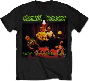 Marilyn Manson T-shirt Mens American Family Black XL