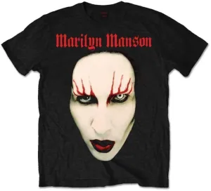 Marilyn Manson T-shirt Unisex Red Lips Unisex Black L