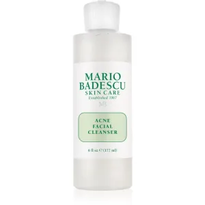 Mario Badescu Acne Facial Cleanser gel nettoyant pour peaux grasses sujettes à l'acné 177 ml