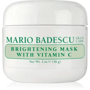 Mario Badescu Brightening Mask with Vitamin C masque éclaircissant pour les peaux ternes et non unifiées 56 g