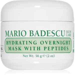 Mario Badescu Hydrating Overnight Mask with Peptides masque de nuit avec des peptides 56 g