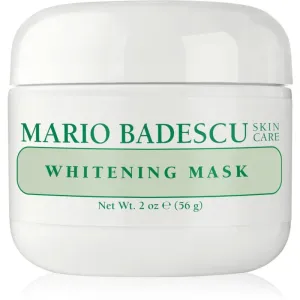 Mario Badescu Whitening Mask masque illuminateur pour un teint unifié 56 g