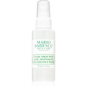 Mario Badescu Facial Spray with Aloe, Adaptogens and Coconut Water brume rafraîchissante pour peaux normales à sèches 59 ml