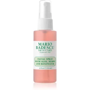 Mario Badescu Facial Spray with Aloe, Herbs and Rosewater brume tonifiante visage éclat et hydratation 59 ml