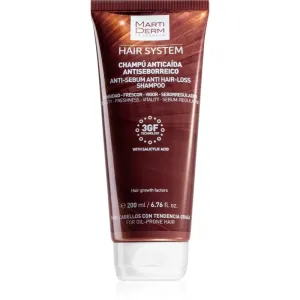 MartiDerm Hair System shampoing anti-chute pour cuir chevelu gras 200 ml