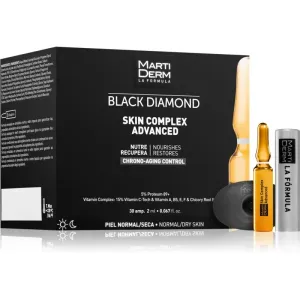 MartiDerm Black Diamond Skin Complex Advanced ampoules pour peaux fatiguées 30x2 ml