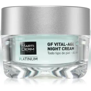MartiDerm Platinum GF Vital-Age crème de nuit intense 50 ml