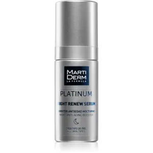 MartiDerm Platinum Night Renew soin de nuit intense 30 ml
