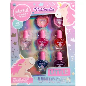 Martinelia Little Unicorn Nail & Lip Set coffret cadeau (pour enfant)