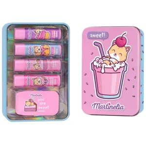 Martinelia Yummy Lip Care Tin Box kit lèvres (pour enfant)