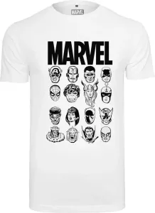 Marvel T-shirt Crew White S