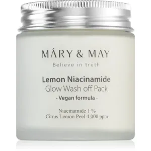 MARY & MAY Lemon Niacinamid masque hydratant illuminateur 125 g