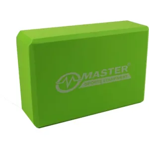 Master Sport Master Yoga bloc de yoga coloration Green (23 × 15 × 7,5 cm) 1 pcs #566925