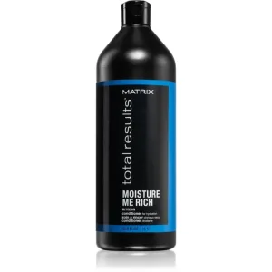 Matrix Moisture Me Rich après-shampoing hydratant à la glycérine 1000 ml