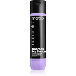 Matrix Unbreak My Blonde après-shampoing nourrissant pour cheveux blonds 300 ml