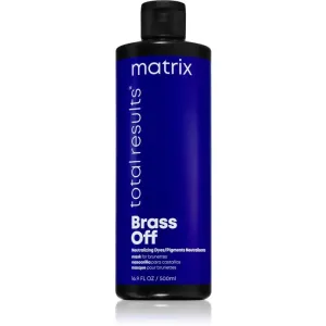 Matrix Brass Off masque neutralisant les reflets cuivrés 500 ml