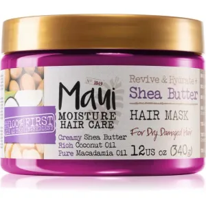 Maui Moisture Revive & Hydrate + Shea Butter masque hydratant pour cheveux secs et abîmés 340 g