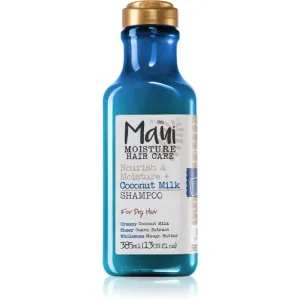 Maui Moisture Nourish & Moisture + Coconut Milk shampoing hydratant pour cheveux secs 385 ml