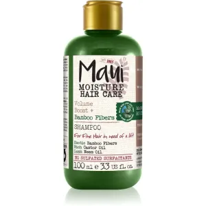 Maui Moisture Volume Boost + Bamboo Fibers shampoing fortifiant pour cheveux fins et sans volume 100 ml