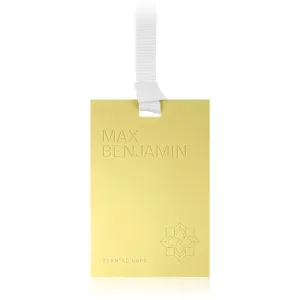MAX Benjamin Lemongrass & Ginger Carte parfumée 1 pcs