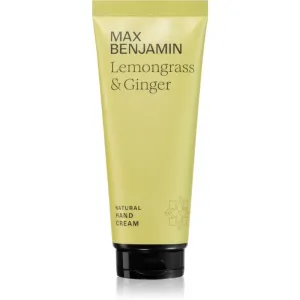 MAX Benjamin Lemongrass & Ginger crème mains 75 ml