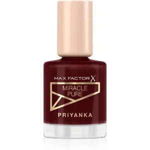 Max Factor x Priyanka Miracle Pure vernis à ongles traitant teinte 380 Bold Rosewood 12 ml