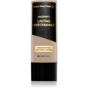 Max Factor Facefinity Lasting Performance fond de teint liquide pour un effet longue tenue teinte 108 Honey Beige 35 ml