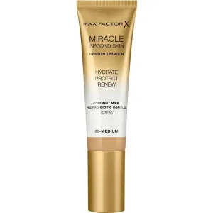 Max Factor Miracle Second Skin fond de teint crème hydratant SPF 20 teinte 05 Medium 30 ml