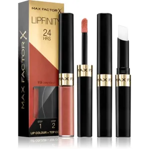 Max Factor Lipfinity Lip Colour rouge à lèvres longue tenue avec baume teinte 115 Confident 4,2 g
