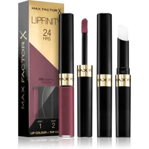 Max Factor Lipfinity Lip Colour rouge à lèvres longue tenue avec baume teinte 330 Essential Burgundy 4,2 g