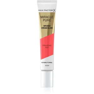 Max Factor Miracle Pure blush crème teinte 02 Sunlit Coral 15 ml #565738