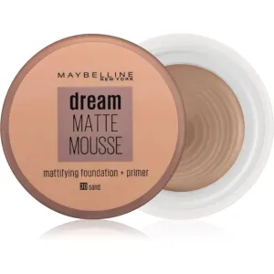 Maybelline Dream Matte Mousse fond de teint matifiant teinte 30 Sand 18 ml