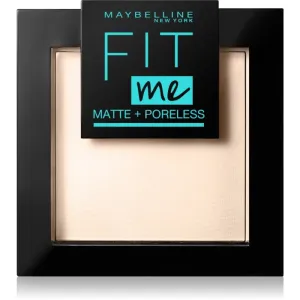 Maybelline Fit Me! Matte+Poreless poudre matifiante teinte 105 Natural Ivory 9 g